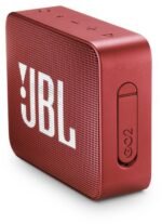 JBL GO 2 Portable Bluetooth Speaker With Microphone – Memory Card Slot Compatible with Mobile and Computer Red Color