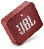 JBL GO 2 Portable Bluetooth Speaker With Microphone – Memory Card Slot Compatible with Mobile and Computer Red Color