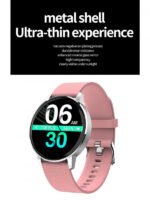 T4 Smart Watch Touch Screen Compatible with Android and iOS - Pink - Image 11