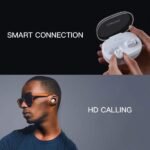⁦داكوم K6H pro سماعات بلوتوث 5.0 للايفون والاندرويد لون أبيض⁩ - الصورة ⁦5⁩