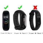 Metal Bracelet for Xiaomi 3 & Xiaomi 4 Watch Band Black Color - Image 5