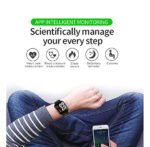 F9 Smart Watch Full Touch Screen, Massages & Calls Compatible with Android and iOS Silver Color - Image 9