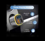 Fm Transmitter Car With Charger Car Mp3 Player for car hands free receiver Car Kit with Mic - TF Card - USB Drive - Play for iPhone,iPad and Other Android Phones - BC41 - Image 8