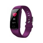 ساعة ذكية Y9 تعمل باللمس متوافق مع نظامي Android و iOS لون بنفسجي