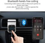 Fm Transmitter Car With Charger Car Mp3 Player for car hands free receiver Car Kit with Mic - TF Card - 2USB - for iPhone,iPad and Other Android Phones - BC39 - Image 6