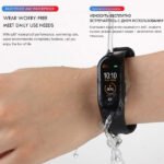 M4 Smart Watch Touch Screen Compatible with Android and iOS - Red - Image 6