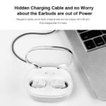 ⁦داكوم K6H سماعات بلوتوث 4.2 للايفون والاندرويد لون أبيض⁩ - الصورة ⁦5⁩