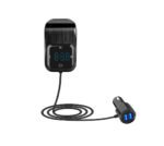 Fm Transmitter Car With Charger Car Mp3 Player for car hands free receiver Car Kit with Mic - TF Card - 2USB - for iPhone,iPad and Other Android Phones - BC39