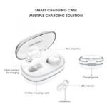 ⁦داكوم K6H سماعات بلوتوث 4.2 للايفون والاندرويد لون أبيض⁩ - الصورة ⁦7⁩