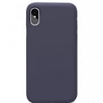 Back Cover For Iphone X - Dark Blue