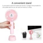 BEDO Mini Fan Rechargeable portable Pink Color - Image 2