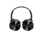 Sony Wireless Bluetooth Headset – Microphone – FM Radio – Memory Card Slot – Foldable Compatible with mobile and computer Black Color