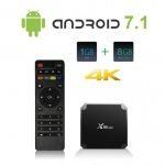 اندرويد تي في بوكس X96mini رامات 1جيجا – ذاكرة 8 جيجا اندرويد 7.1 بلوتوث 4.0 -واي فاي – منفذ لكارت الذاكرة-USB