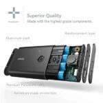 ⁦انكر باور بنك 13400 ملي امبير باور كور بلس بتقنية الشحن السريع لون أسود⁩ - الصورة ⁦5⁩