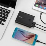 ⁦انكر باور بنك 13400 ملي امبير باور كور بلس بتقنية الشحن السريع لون أسود⁩ - الصورة ⁦2⁩