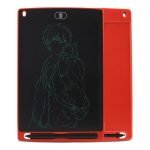 LCD Writing Tablet 8.5 Inch Doodle Pad Portable Electronic Writer Environmental Writing and Drawing Memo Board drawing and writing board with pen and one-click self-scanning Red Color