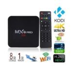 Android Smart TV Box MXQ Pro Android 7.0 Ultra 4K WiFi - LAN - Bluetooth - USB - HDMI - Card Slot - Image 2