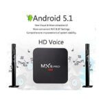 Android Smart TV Box MXQ Pro Android 7.0 Ultra 4K WiFi - LAN - Bluetooth - USB - HDMI - Card Slot - Image 5
