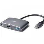 WIWU Apollo Compatible for MacPro and Other Type C Laptops - Grey