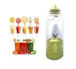 Blender With Rechargeable Battery Green Color