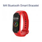 M4 Smart Watch Touch Screen Compatible with Android and iOS - Red - Image 2