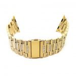 Bracelet Stainless with crystals 38mm For Apple Watch Gold Color