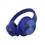 Boyi Wireless Bluetooth Headset - Foldable Compatible with mobile and computer Blue