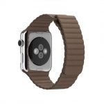 Bracelet Magnetic Leather 42mm For Apple Watch Brown Color