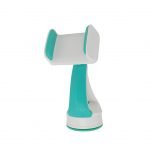 Mobile holder Auto Close For car installed in the glass or the dashboard for easy and safe talking and driving  JS-038 - Turquoise