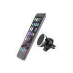 Car Magnet Mobile holder 360 Rotating installed on the air conditioning slot compatible with all Mobile - B31- silver