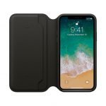 Apple Iphone X Leather Folio- Black, Mqrv2Zm/A