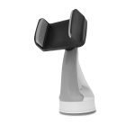Mobile Holder Auto Close For Car Installed In The Glass Or The Dashboard For Easy And Safe Talking And Driving – JS-038 - Gray