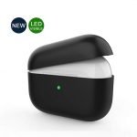 Protective Silicone AirPods Pro Case separate head Black Color