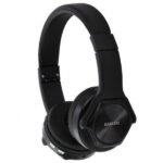 Karler Wireless Bluetooth Headset – Microphone – FM Radio – Memory Card Slot – Foldable Compatible with mobile and computer Black Color  (The product packaging is only damaged and the product is in good condition) - Image 2