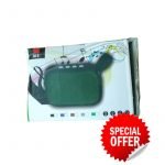 M5 Bluetooth Mini Portable Speaker With Calling – FM Radio – USB- Card Slot Compatible With All Devices Blue Color (The Product Packaging Is Only Damaged And The Product Is In Good Condition)