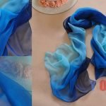 طرحة كريب شيفون