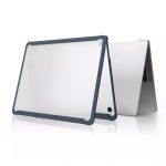 غطاء حماية ويوو فائق النحافة صلب متوافق مع أجهزة الماك بوك برو 13 إنش 2018 موديل A1989 – A1706 - A1708 - A2159 - أزرق