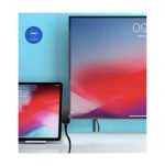 ⁦T5 Pro موزع ويوو يو إس بي تايب C محول 4 في 1 متوافق مع اجهزة الماك والهواتف الذكية والأيباد برو⁩ - الصورة ⁦5⁩