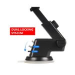 ⁦حامل موبايل للسيارة متوافق مع جميع الأجهزة - B5- لون أحمر⁩ - الصورة ⁦4⁩