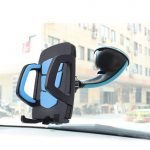 Mobile holder For car compatible with all Mobile -WH-07 - Blue