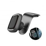Car Magnet holder installed on the air conditioning slot compatible with all Mobile - ZS-94 - Black
