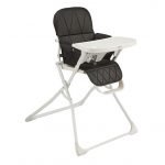 Baby High Chair for children to eat and play - Black