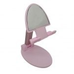 Desktop Foldable Stand For Mobile - B2 - Pink