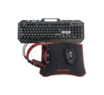 banda Gaming keyboard and mouse combo with USB wired headset with microphone and large mouse pad - G11 - Image 3