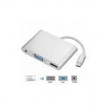 محول من يو اس بي سي الي فيجا / اتش دي ام اي / صوت 3 في 1