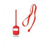 Silicone Protective Case with strap set for AirPods Red - UN-308
