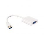 USB to VGA Adapter - White