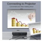 ⁦محول من يو اس بي سي الي فيجا / اتش دي ام اي / يو اس بي / صوت / يو اس بي سي - 5 في 1 - رمادي⁩ - الصورة ⁦10⁩