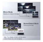 ⁦محول من يو اس بي سي الي فيجا / اتش دي ام اي / يو اس بي / صوت / يو اس بي سي - 5 في 1 - رمادي⁩ - الصورة ⁦11⁩