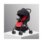 Baby Stroller Easily foldable baby stroller with four wheel wide base - BETSOCCI - 509 YOYO - Black & Red